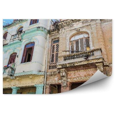 Samolepící fototapeta Architektura budovy okenice Kuba