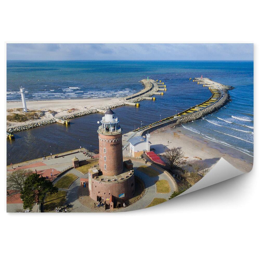 Fototapeta Maják na pobřeží Baltského moře