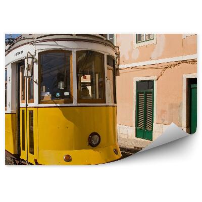 Fototapeta Historická tramvaj v Lisabonu