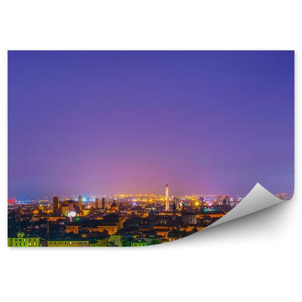 Samolepící fototapeta Bolívie noční pohled z ptačí perspektivy budovy