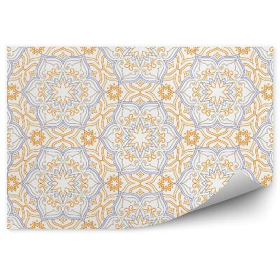 Samolepící fototapeta Barevný květinový vzor abstraktní pevné pozadí