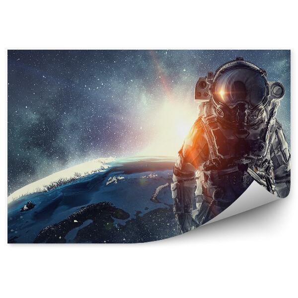 Fototapeta Astronaut hvězdy nebe vesmír