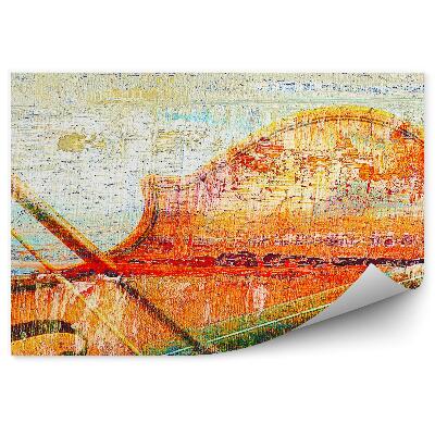 Fototapeta Housle barvy abstrakce