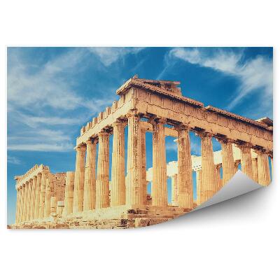 Samolepící fototapeta Antický chrám na Akropoli Řecko