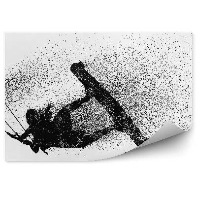 Samolepící fototapeta Kitesurfing vzor
