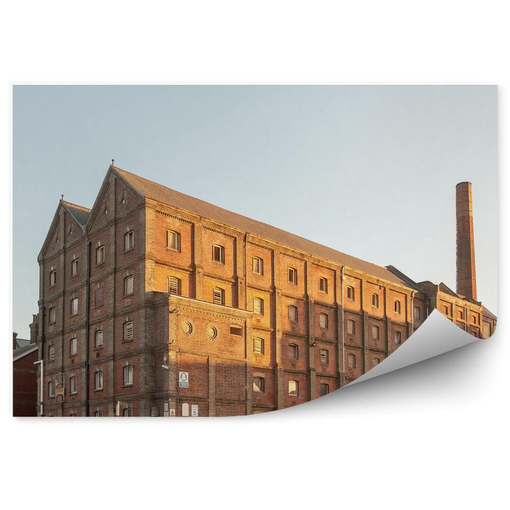 Samolepící fototapeta Komín staré tovární budovy