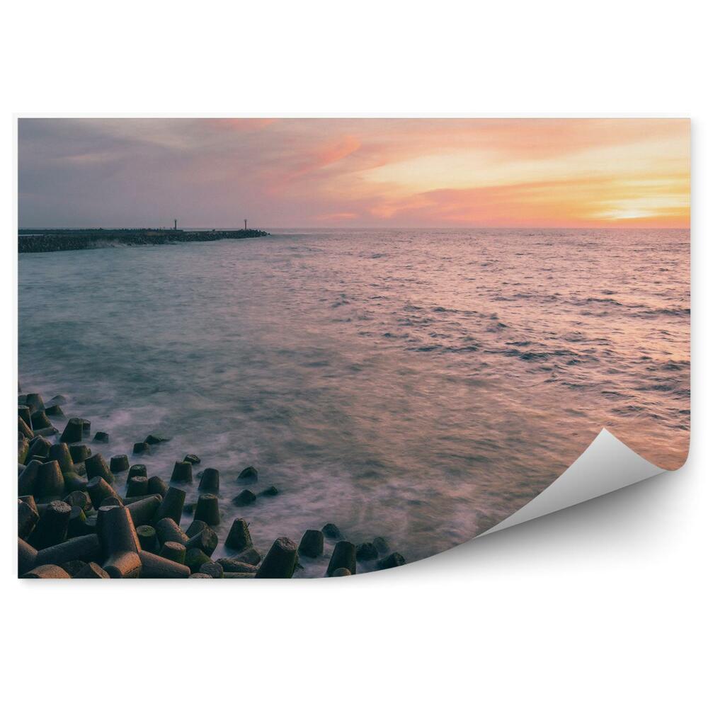 Samolepící fototapeta Jemné vlny na pobřeží Baltského moře