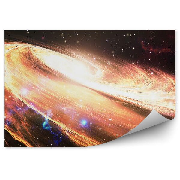 Fototapeta na zeď Fialová hvězda galaxie obraz