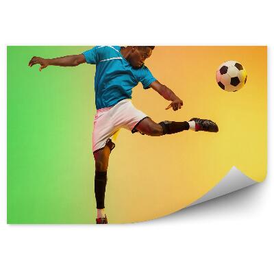 Fototapeta Fotbalový hráč fotbal