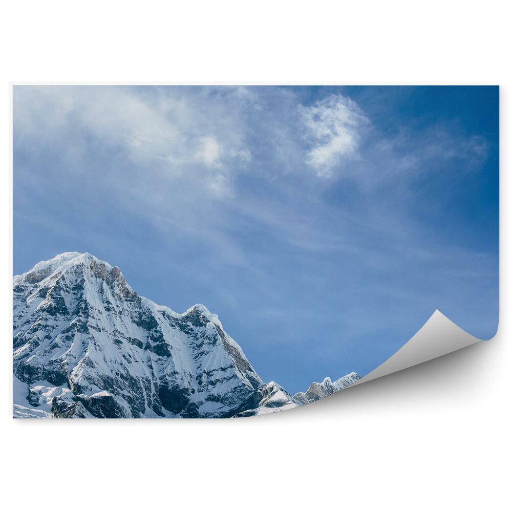 Fototapeta na zeď Zasněžený vrchol hory Himálaj