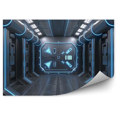 Samolepící fototapeta Interiér sci-fi pokoje