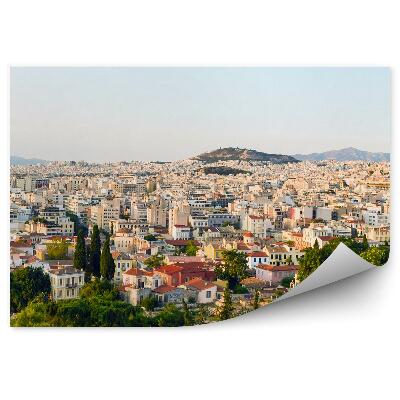 Tapeta Zříceniny Atény Řecko stromy příroda