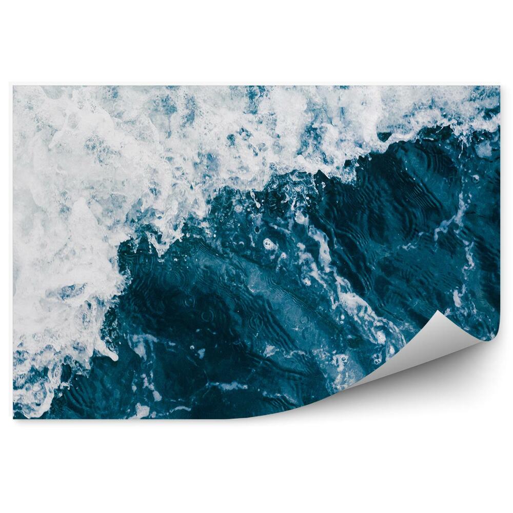 Fototapeta Moře zpěněné vlny vody