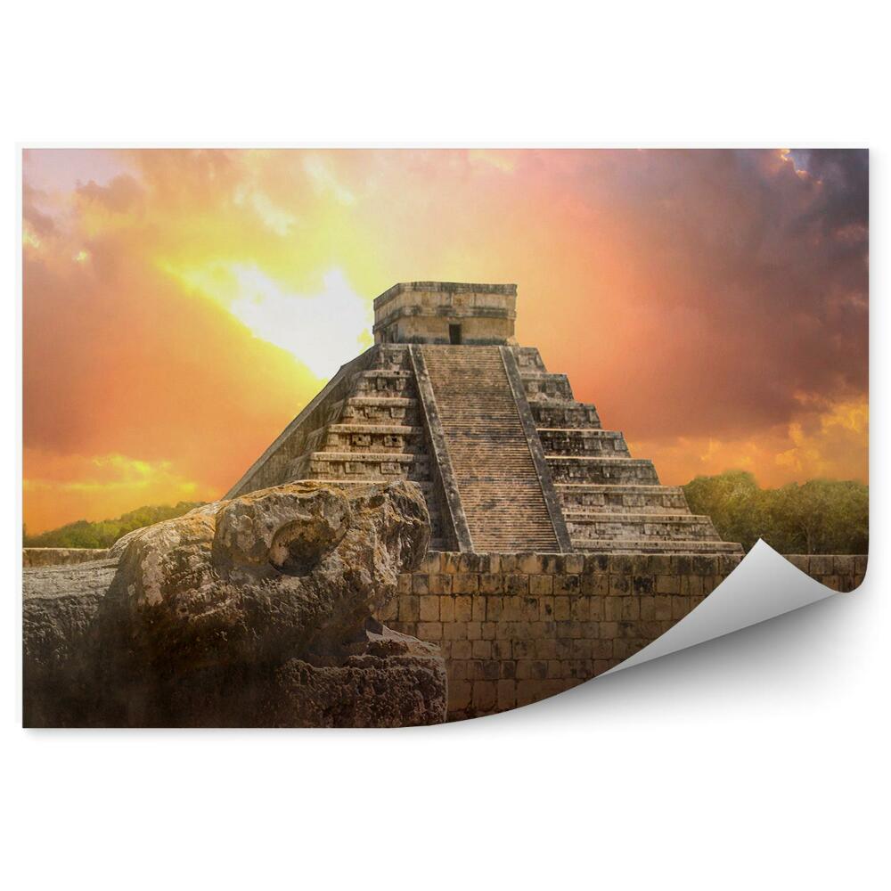 Fototapeta Mexiko pyramida architektura památky