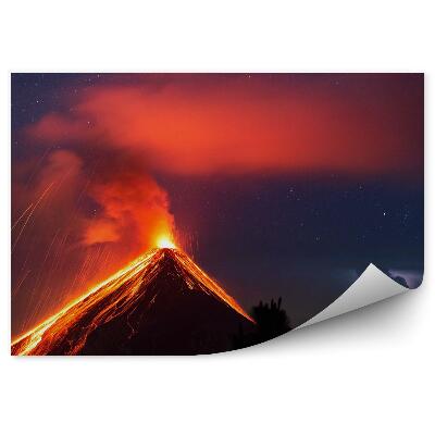 Samolepící fototapeta Sopka Fuego guatemala
