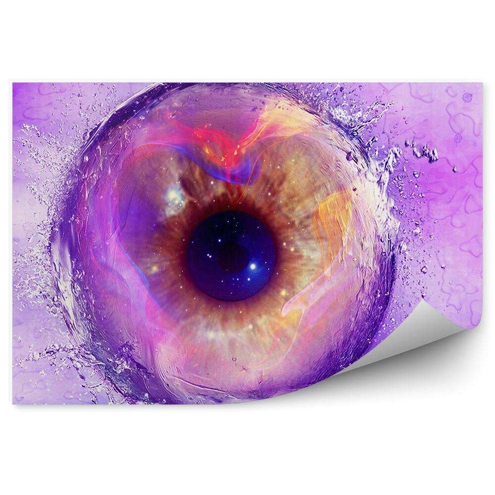 Fototapeta Barevné oči voda