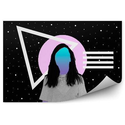 Fototapeta na zeď Současné umění koláž, dívka