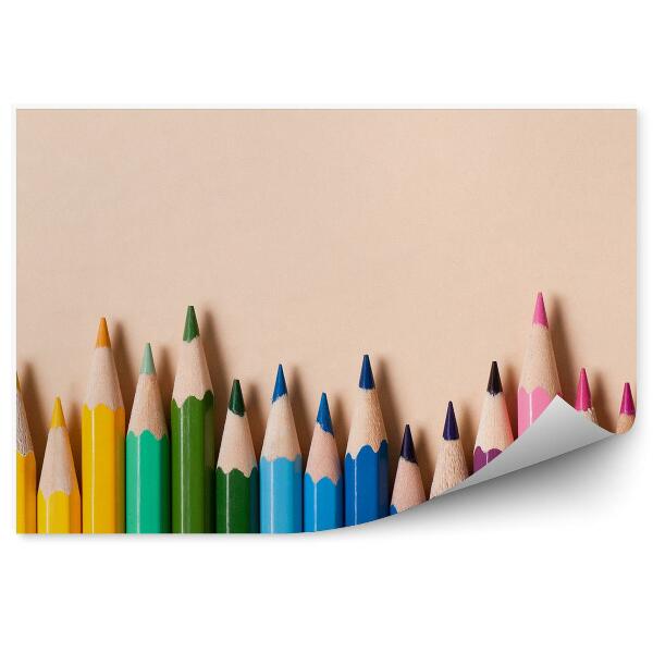 Fototapeta na zeď Barevné tužky