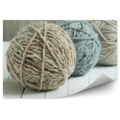 Fototapeta Panely s vlněnými míčky