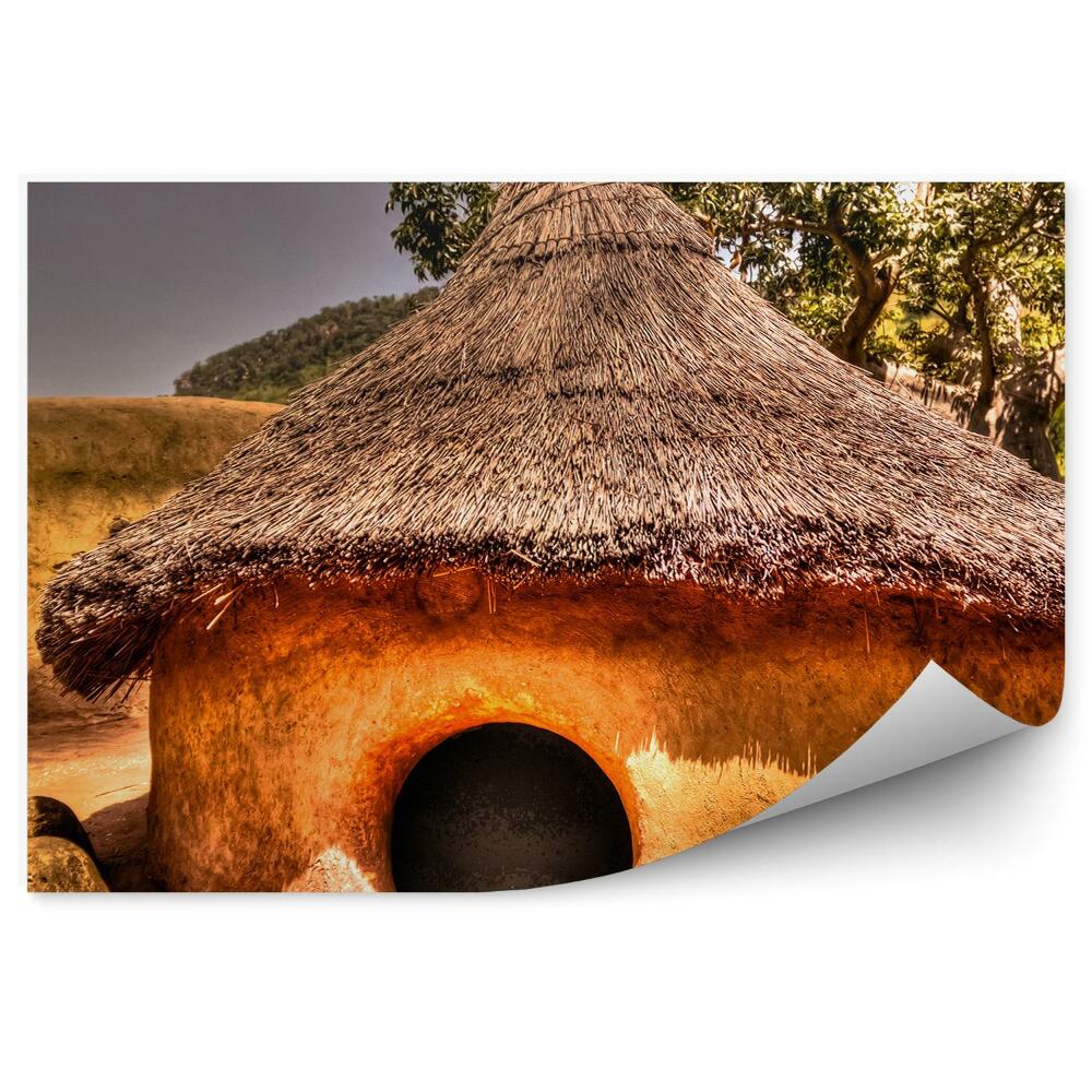 Fototapeta Togo Afrika dům vesnice příroda