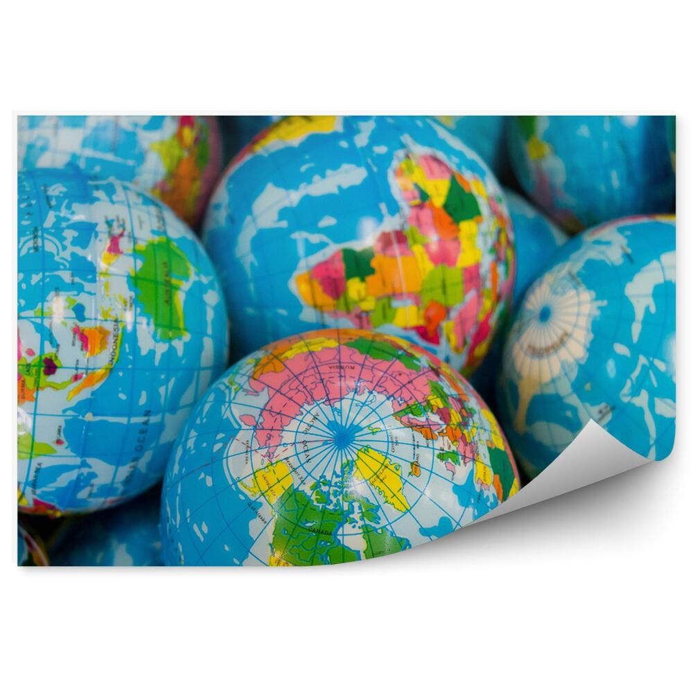 Samolepící fototapeta Zeměkoule Zeměpis planety