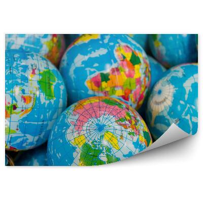 Samolepící fototapeta Zeměkoule Zeměpis planety