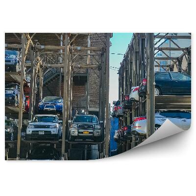 Fototapeta Parkoviště města