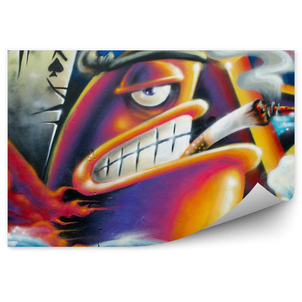 Samolepící fototapeta Lodní karta vlny cigareta