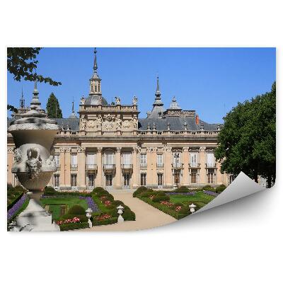 Samolepící fototapeta Zahrada královský palác fontána vodní zelené stromy