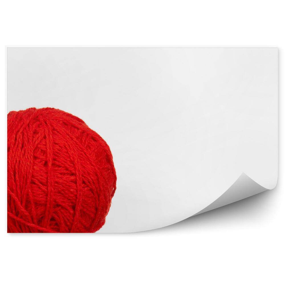 Samolepící fototapeta Červená vlna