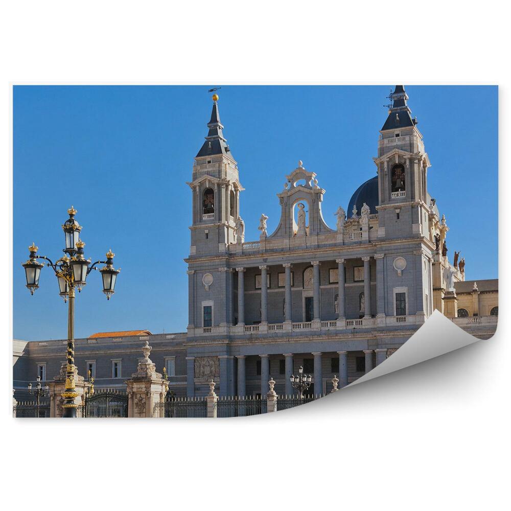 Samolepící fototapeta Madridská katedrála Almudena Španělsko architektura