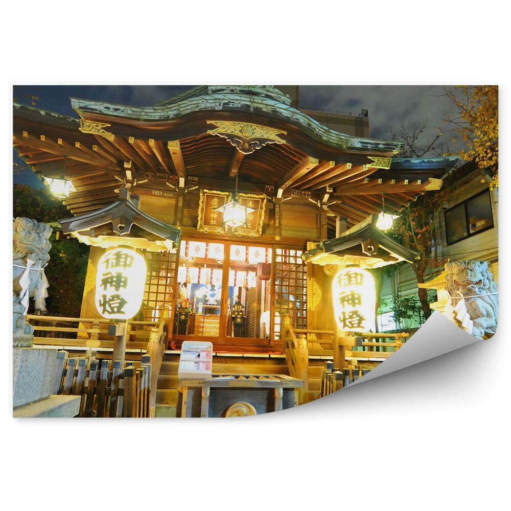 Fototapeta na zeď Japonský chrámový lev Tokio