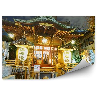 Fototapeta na zeď Japonský chrámový lev Tokio