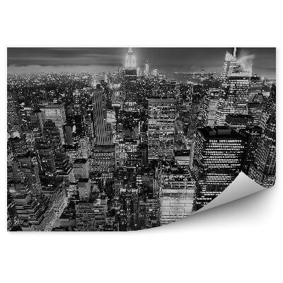 Fototapeta na zeď Černobílé ulice Manhattanu New York