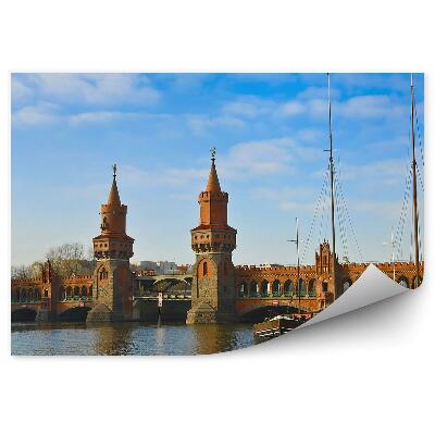 Fototapeta na zeď Katedrála televizní věž Berlín noc