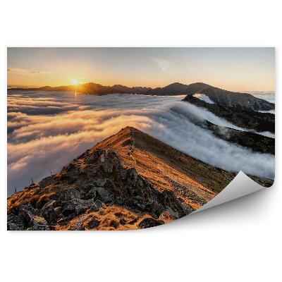 Samolepící fototapeta Červené pohoří Wierchy tatra Polsko