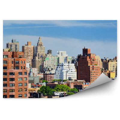 Fototapeta na zeď Obytné budovy ve městě New York