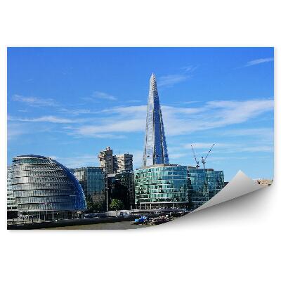 Samolepící tapeta Budovy tamiza loď obloha mraky