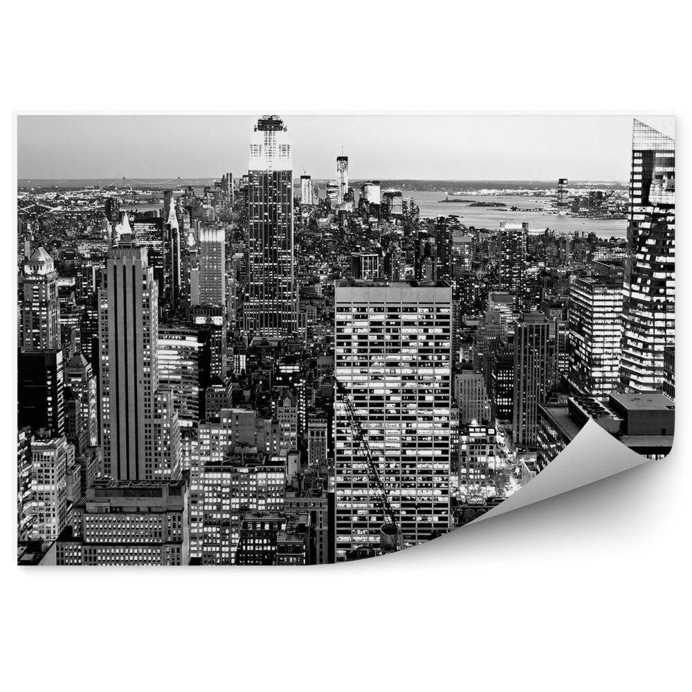 Tapeta na zeď Sépiový Manhattan New York