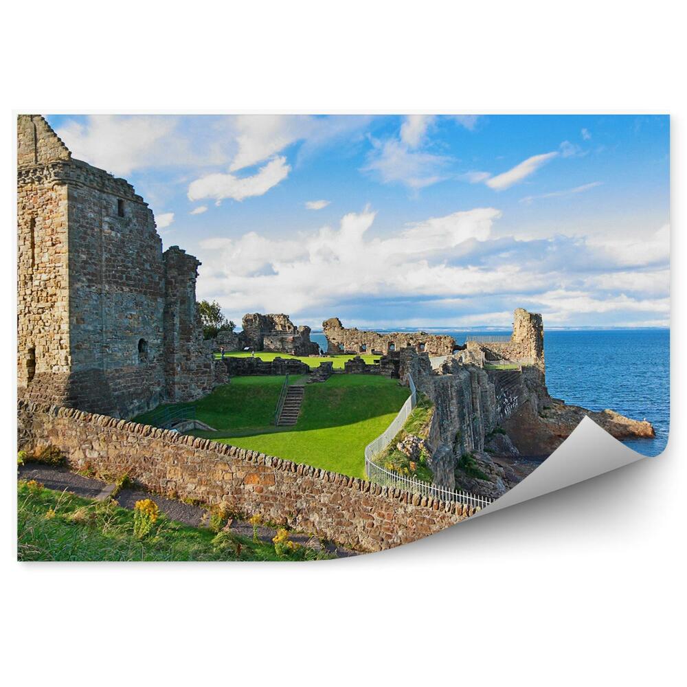 Fototapeta na zeď Zřícenina středověké budovy