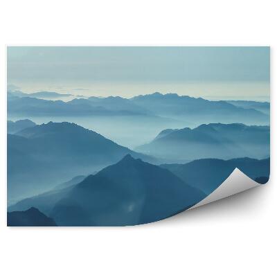 Samolepící fototapeta Mraky hory Alpy nebe