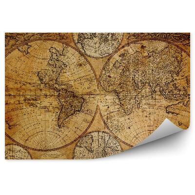 Fototapeta Stará mapa z roku 1746