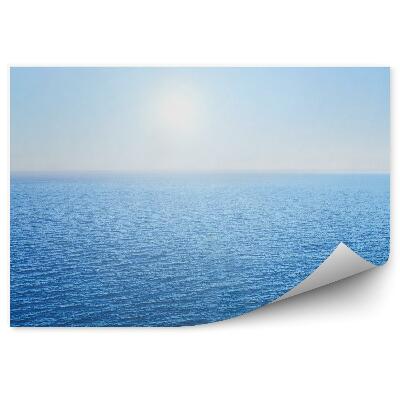 Fototapeta Modrá mořská obloha