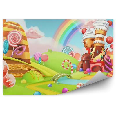 Fototapeta na zeď Cukroví cukroví barevná země