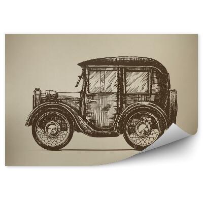 Samolepící fototapeta Staré historické auto