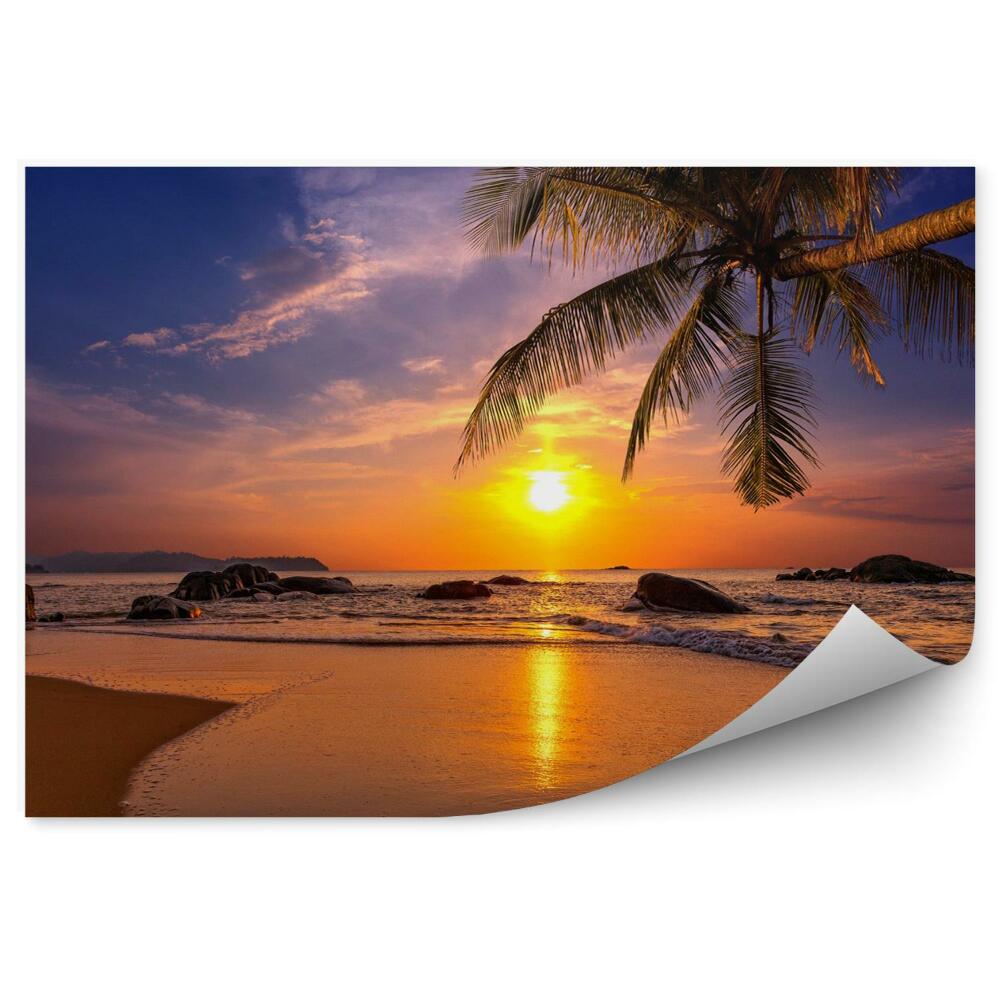 Fototapeta na zeď Západ slunce nad mořem. Provincie Khao lak v Thajsku