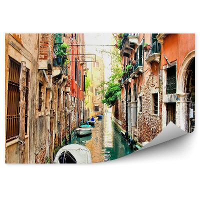 Fototapeta Malebné kanály Benátky město