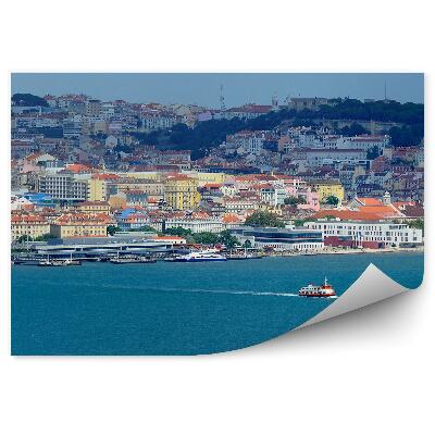 Fototapeta Staré město Lisabon západ slunce