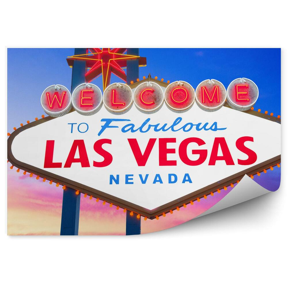 Fototapeta na zeď Nápis Las Vegas Nevada USA