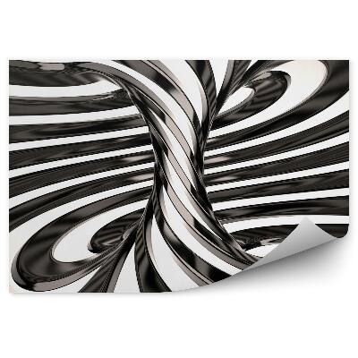 Fototapeta Černobílý 3d vír